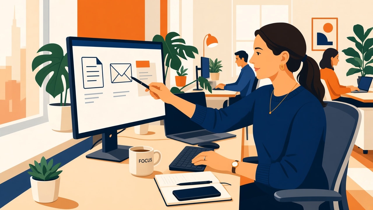 The same three steps as a company system