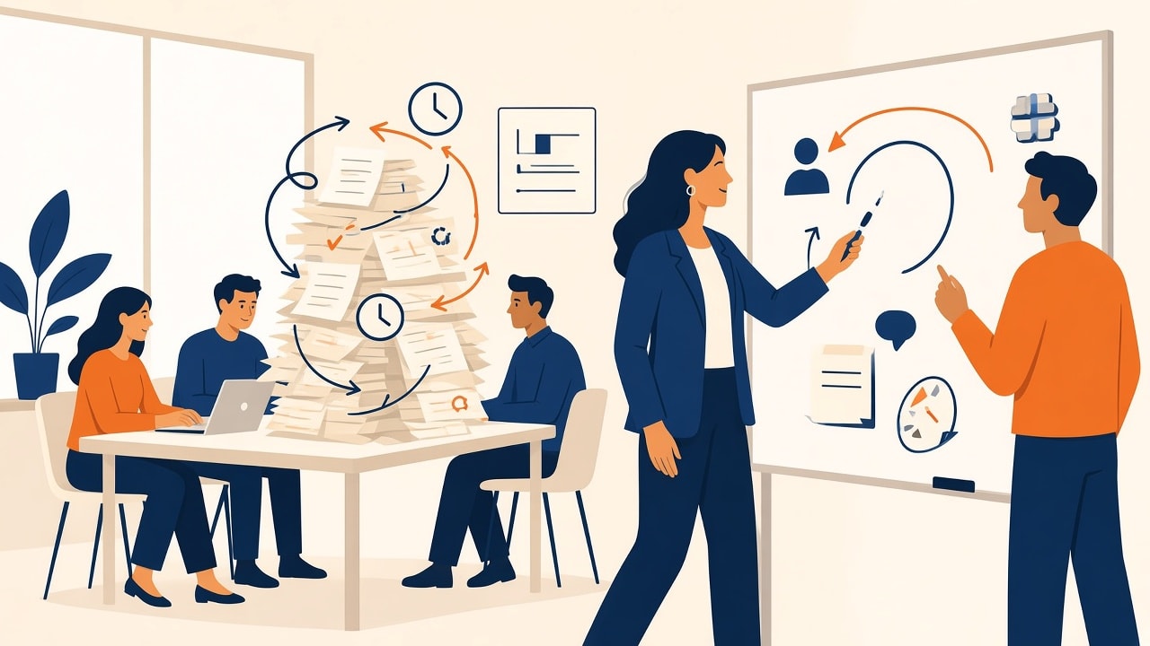 Leaving repeat tasks for a conversation